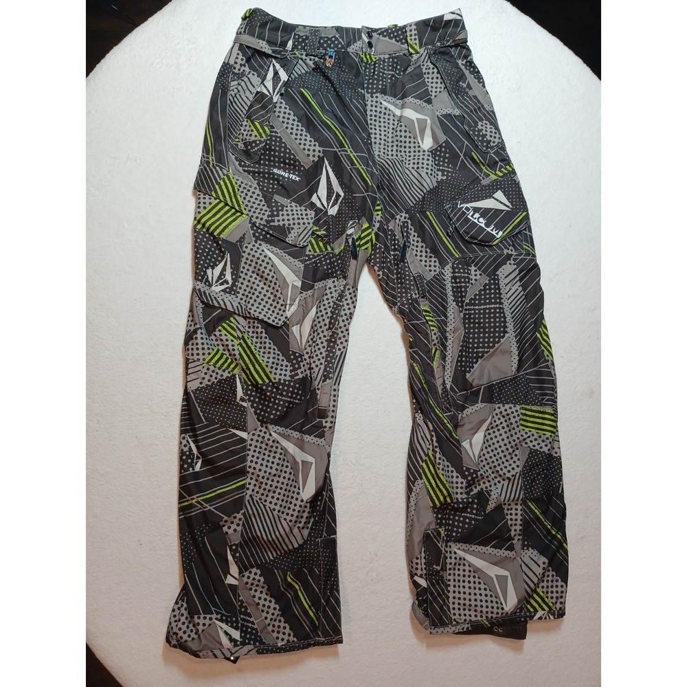 Volcom Nimbus GORE-TEX Men's Snow Pants Recco Ski Snowboard Waterproof Size Med